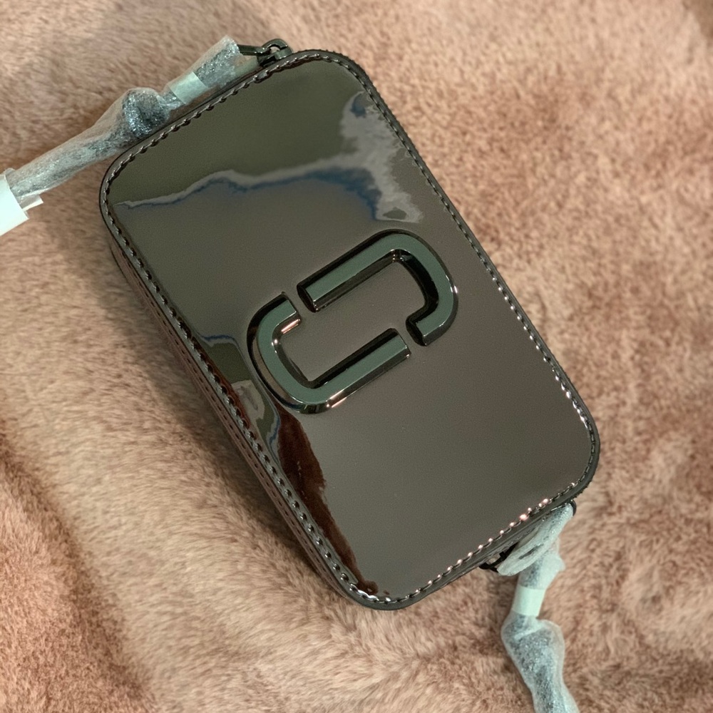 Marc Jacobs Snapshot DTM mirrored bag NICKLE